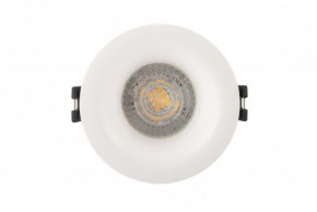 DK3024-WH Встраиваемый светильник, IP 20, 10 Вт, GU5.3, LED, белый, пластик в Покачах - pokachi.mebel24.online | фото 1
