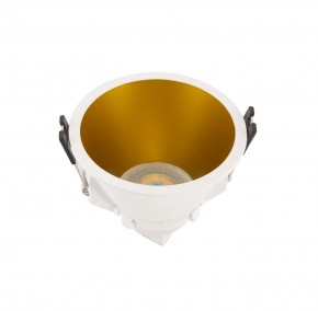 DK3026-WG Встраиваемый светильник, IP 20, 10 Вт, GU5.3, LED, белый/золотой, пластик в Покачах - pokachi.mebel24.online | фото 2