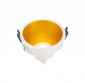 DK3026-WG Встраиваемый светильник, IP 20, 10 Вт, GU5.3, LED, белый/золотой, пластик в Покачах - pokachi.mebel24.online | фото 3