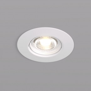 DK3028-WH Встраиваемый светильник, IP 20, 10 Вт, GU5.3, LED, белый, пластик в Покачах - pokachi.mebel24.online | фото 1