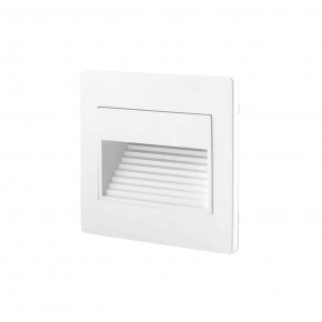 DK3050-WH Светильник встраиваемый в стену, IP 20, LED 3000, 1 Вт, белый, пластик в Покачах - pokachi.mebel24.online | фото 1