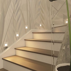 DK3050-WH Светильник встраиваемый в стену, IP 20, LED 3000, 1 Вт, белый, пластик в Покачах - pokachi.mebel24.online | фото 9