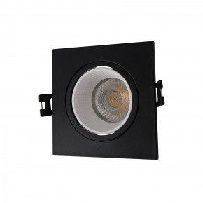 DK3071-BK+WH Встраиваемый светильник, IP 20, 10 Вт, GU5.3, LED, черный/белый, пластик в Покачах - pokachi.mebel24.online | фото