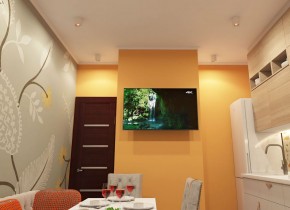 DK3090-WBR Светильник накладной, IP 20, 10 Вт, GU5.3, LED, белый/бронзовый, пластик в Покачах - pokachi.mebel24.online | фото 1