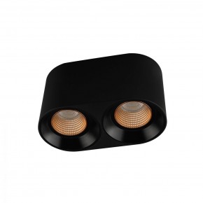DK3096-BK+BR Светильник накладной IP 20, 10 Вт, GU5.3, LED, черный/бронзовый, пластик в Покачах - pokachi.mebel24.online | фото