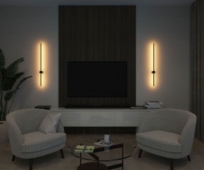 DK5014-BK Бра 1000 мм, 3000К, IP20, 12 Вт, черный, алюминий в Покачах - pokachi.mebel24.online | фото 5