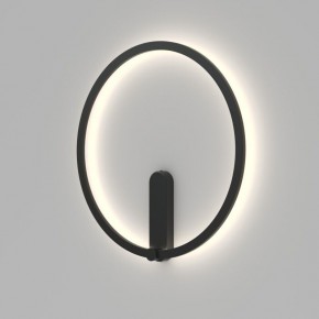 DK5035-BK Бра ROUND со светодиодом, IP20, 24W, 3000/4000/6500K, черный, алюминий в Покачах - pokachi.mebel24.online | фото