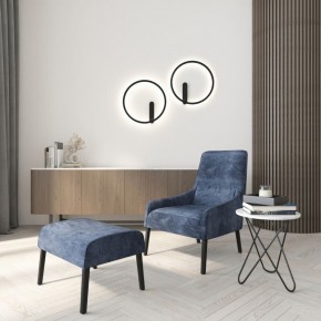 DK5035-BK Бра ROUND со светодиодом, IP20, 24W, 3000/4000/6500K, черный, алюминий в Покачах - pokachi.mebel24.online | фото 8