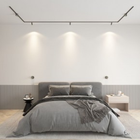 DK5072-DN Бра SHINE WALL со светодиодом, D104*H68, IP20, 3000К, 3W, RA?90, темный никель, алюминий в Покачах - pokachi.mebel24.online | фото 4