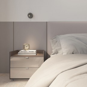 DK5072-DN Бра SHINE WALL со светодиодом, D104*H68, IP20, 3000К, 3W, RA?90, темный никель, алюминий в Покачах - pokachi.mebel24.online | фото 9