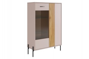 ДОМИНИКА Комод (со стеклом) в Покачах - pokachi.mebel24.online | фото