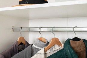 ЭЙР прихожая (модульная) Белый Шагрень в Покачах - pokachi.mebel24.online | фото 19