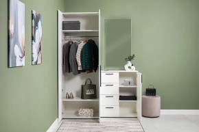 ЭЙР прихожая (модульная) Белый Шагрень в Покачах - pokachi.mebel24.online | фото 25