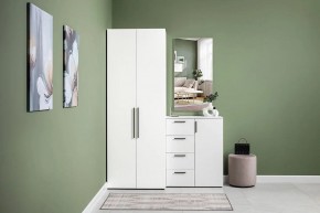 ЭЙР прихожая (модульная) Белый Шагрень в Покачах - pokachi.mebel24.online | фото 26