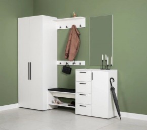 ЭЙР прихожая (модульная) Белый Шагрень в Покачах - pokachi.mebel24.online | фото 28