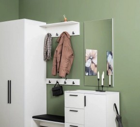 ЭЙР прихожая (модульная) Белый Шагрень в Покачах - pokachi.mebel24.online | фото 33