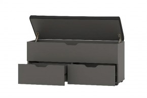 ФЛИНТ Диван (графит/черный) в Покачах - pokachi.mebel24.online | фото 2