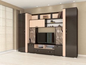 Гостиная Оскар-18-2 венге-дуб молочный в Покачах - pokachi.mebel24.online | фото