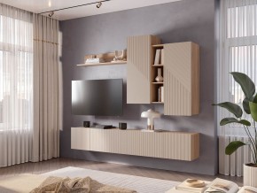 Гостиный модуль Эмилия ГМ-12 (Дуб смоки/Айриш (MF03)) в Покачах - pokachi.mebel24.online | фото 3
