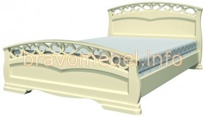 ГРАЦИЯ-1 Кровать из массива 1400  в Покачах - pokachi.mebel24.online | фото 3