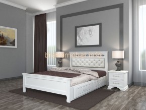 ГРАЦИЯ Кровать из массива 1600 с 2-мя ящиками  в Покачах - pokachi.mebel24.online | фото