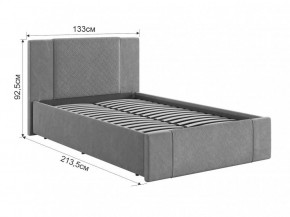 ХЛОЯ Кровать 1200 каркас в Покачах - pokachi.mebel24.online | фото 3