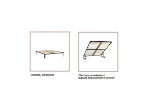 ХЛОЯ Кровать 1600 каркас в Покачах - pokachi.mebel24.online | фото 4