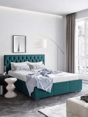 Интерьерная Кровать Октавия Бирюзовый 1400x2000 в Покачах - pokachi.mebel24.online | фото 1