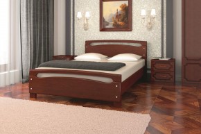 КАМЕЛИЯ-2 Кровать из массива 1400 в Покачах - pokachi.mebel24.online | фото 3