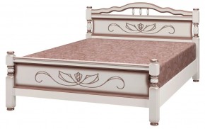 КАРИНА-5 Кровать из массива 1400 в Покачах - pokachi.mebel24.online | фото 4