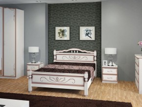 КАРИНА-5 Кровать из массива 1400 в Покачах - pokachi.mebel24.online | фото 8