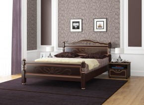КАРИНА-5 Кровать из массива 1400 в Покачах - pokachi.mebel24.online | фото 9