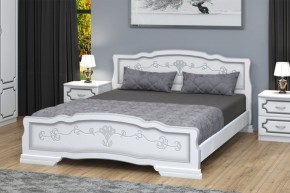 КАРИНА-6 Кровать из массива 1400 в Покачах - pokachi.mebel24.online | фото 1