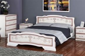 КАРИНА-6 Кровать из массива 1400 в Покачах - pokachi.mebel24.online | фото 7