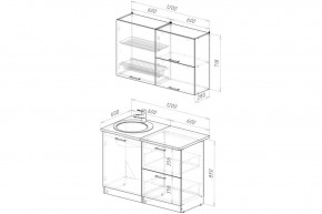 КГ "Антика" Лайт 1200 мм в Покачах - pokachi.mebel24.online | фото 2