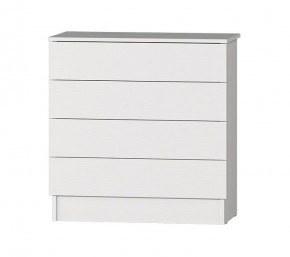 Комод Фаворит-3 (Белый текстурный) в Покачах - pokachi.mebel24.online | фото 2