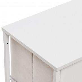 Комод Leset Линкс 4 ящ. (к/з), Каркас Белый, ящики Белые в Покачах - pokachi.mebel24.online | фото 6