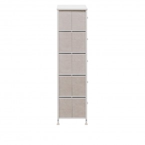 Комод Leset Линкс 5 ящ. (к/з), Каркас Белый, ящики Белые в Покачах - pokachi.mebel24.online | фото 5