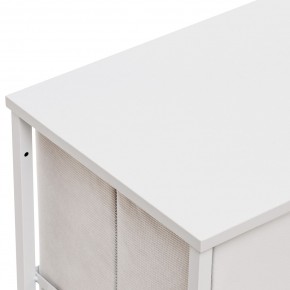 Комод Leset Линкс 5 ящ. (к/з), Каркас Белый, ящики Белые в Покачах - pokachi.mebel24.online | фото 6