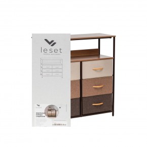 Комод Leset Локи 6 ящ. с полкой в Покачах - pokachi.mebel24.online | фото 11