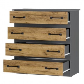 Комод Лофт (графит/крафт) в Покачах - pokachi.mebel24.online | фото 2