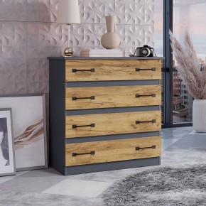 Комод Лофт (графит/крафт) в Покачах - pokachi.mebel24.online | фото 3
