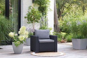 Комплект кресел Калифорния (California chair) графит в Покачах - pokachi.mebel24.online | фото 1