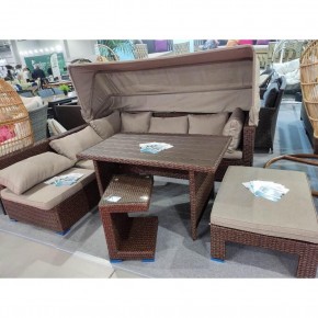 Комплект мебели с диваном AFM-320B-T320 Brown в Покачах - pokachi.mebel24.online | фото 2