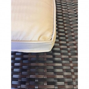 Комплект плетеной мебели  YR822Br Brown-Beige (подушка бежевая) в Покачах - pokachi.mebel24.online | фото 2