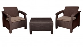 Комплект уличной мебели Yalta Premium Terrace Set (Ялта) шоколадый (+подушки под спину) в Покачах - pokachi.mebel24.online | фото 8