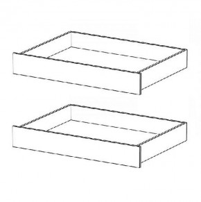 Комплект ящиков для кровати 2000 Соня-4 (Белый/Лак) в Покачах - pokachi.mebel24.online | фото