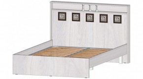 КОСТА-РИКА Кровать 1400 с основанием (анкор светлый) в Покачах - pokachi.mebel24.online | фото