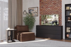 Кресло для отдыха Йоки коричневое, ткань рогожка в Покачах - pokachi.mebel24.online | фото 4
