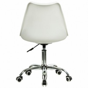 Кресло стул BRABIX "Eames MG-310 CH", хром, пластик белый, экокожа белая, 532923 в Покачах - pokachi.mebel24.online | фото 4